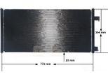 Mahle Ac 689 000S - Condensatore Aria Condizionata Oe 2T1H19710AB Per Tourneo Connect, Transit Connect