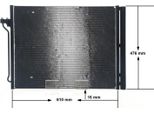 Mahle Ac 463 000S - Condensatore Aria Condizionata Oe 6 805 452 Con Essiccatore Per Serie 5 (F10), Serie 5 Gt (F07), Serie 5 (F11), Serie 6 (F12), Serie 6 (F13), Serie 6 (F06), Serie 7 (F01)