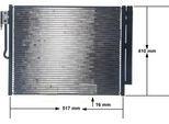 Mahle Ac 596 000S - Oe 13331005 Condensatore Aria Condizionata Con Essiccatore Per Meriva B (S10)