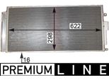Mahle Ac 839 000P - Oe 51932163 Condensatore Aria Condizionata Con Essiccatore Per 500 (312)