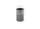 Filtro Aria Mahle Lx 612 Per MAZ-MAN F 2000 Inserto Filtro