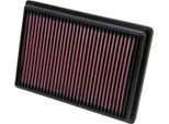 Filtro Aria Ad Alte Prestazioni K&N 33-2476 Per Chevrolet Aveo / Kalos Hatchback (T250, T255) Filtro A Lunga Durata Quadrato