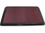 Filtro Aria Ad Alte Prestazioni K&N 33-2164 Per Mitsubishi Pajero Iv (V8W, V9W) Filtro A Lunga Durata Quadrato