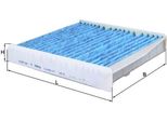 Mahle Lao 54 - Oe 30630754 Filtro Aria Abitacolo Per S60 I (384), S80 I (184), V70 Ii (285), XC70 (295), XC90 I (275)