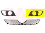 Van Wezel Griglia Di Ventilazione Paraurti Per Alfa Romeo 156 Sportwagon (932) Con Foro/Fori Per Fendinebbia