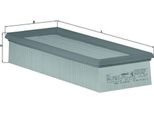 Filtro Aria Mahle Lx 477 Per Renault Espace Iii (JE0) Cartuccia Filtrante