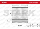 Stark SKIF-0170059 - Filtro Aria Abitacolo Oe 1 204 464 Per Fiesta V, Fiesta Vi, Fusion