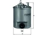 Mahle Kl 195 - Oe 05103577AA Filtro Carburante Per Sprinter (W901, W902), Sprinter (W903), Sprinter (W904), Sprinter (W905)