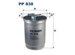 Filtro Carburante Filtron Pp 838