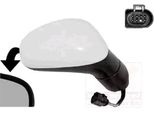 Van Wezel 4939818 Specchietto Esterno Specchietto Laterale Destro Per Seat Leon Hatchback (1P1) Convesso Riscaldato Primerizzato