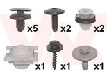 Van Wezel 4076796 - Oe 6999KE Kit Di Montaggio, Parafango Per 3008 (0U)
