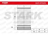 Stark SKIF-0170215 - Oe 6000620027 Filtro Abitacolo Per Talento, Vivaro (X82), Vivaro B (X82), Grand Scenic Iii (Jz), Scenic Iii, Trafic Iii (Jg), Trafic Iii (Fg), Trafic Iii (Eg)