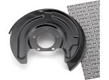Ridex 1330S0025 - Piastra Di Ancoraggio Oe 8E0 615 611C, Asse Posteriore Sinistro Per A6 (4B), Superb I (3U), Passat (3B)