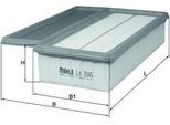 Mahle Lx 3345 - Filtro Aria Oe 51857200 Per Doblo, Combo (X12), Combo Tour (X12)