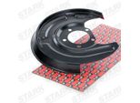 Stark SKSPB-2340024 - Oe 8E0 615 611C Piastra Di Ancoraggio, Asse Posteriore Sinistro Per A6 (4B), Superb I (3U), Passat (3B)
