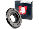 Jp Group 1142500100 - Oe 8D0412066F Piastra Elastica, Asse Anteriore Per Passat (3B), A6 (4B), A8 (4D), A4 (8D), Passat (3C)