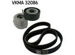 Skf Vkma 32086 - Oe 55194731 Keilrippenriemensensatz FüR Mito (955), Fiorino, Punto, Linea, Qubo