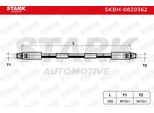 Stark SKBH-0820362 - Tubo Freno Oe 4D0611707D Assale Anteriore Per A8 (4E), A8 (4D), Passat (3B)