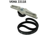 Skf Vkma 33118 Set Di Cinghie Trapezoidali Dentate Adatte Per Peugeot 306 Hatchback (7A, 7C, N3, N5)