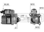 Era 220399A - Oe M000T46371 Anlasser, Starter FüR Logan, Dokker, Duster, Sandero, Lodgy, Clio Ii, Fluence (L3), Grand Scenic Ii (Jm), Kangoo (Kc), Kangoo (Kw), Kangoo (Fc), Kangoo (Fw), Laguna Ii, Logan I, Logan Ii, Megane Cc, Megane I, Megane Ii, Megane Iii, Scenic I, Scenic Ii, Thalia I (Lb), Thalia Ii (Lu)