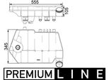 Mahle Crt 66 000P - Oe 162 6237 Serbatoio Di Espansione Per Serie 1 (F20), Siena, Marea, Strada, Focus (Dnw), Mondeo Iii, Focus Ii, Jazz Iii, Jazz Ii, S-Type (X200), Is I (E1), Classe E (W210), Classe A (W168), Classe E (S210), Classe S (W220), Murano Ii (Z51), Elgrand (E52), Boxer, 406, 306, 106 Ii, 207, 206 (2A/C), Laguna Ii, Octavia I (1U), V70 Iii (135), V60 I (155, 157), S60 Ii (134), XC60 (1