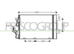 Prasco OP410C001 - Condensatore Aria Condizionata Oe 1850096 Con Essiccatore Per Astra G, Astra H, Astra (A04), Zafira B