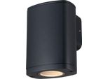 Kanlux Zevi El 1GU10 B Lampada Da Parete Nera 38880