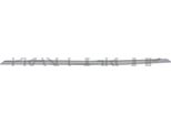 Prasco BM0281235 - Oe 51117279700 Striscia Di Rivestimento, Griglia Del Radiatore Centrale Per Serie 3 (F30), Serie 3 (F31)
