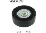 Skf Vkm 34105 - Puleggia Folle Oe 1049577, Cinghia A V Per Cougar, Focus (Daw, Dbw), Focus (Dnw), Focus (Dfw), Maverick, Mondeo Ii