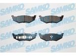 Samko Set Di Pastiglie Freno Posteriori Per Chrysler Pt Cruiser (Pt) 5SP894
