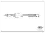 Corteco 19031605 Tubo Freno Anteriore Per Fiat Panda (169)