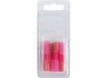 Ks Tools Assortimento Di Connettori A Crimpare Isolati Rossi AWG22-16, 6 Pezzi Femmina - 970.0670