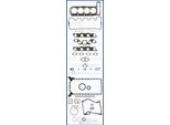 Ajusa 50079900 Set Completo Di Guarnizioni Motore Set Di Guarnizioni Adatto Per MERCEDES-BENZ Berlina (W124) 190 (W201) Berlina (W123) W124 Modello T (S124)