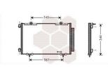 Van Wezel 53005266 - Oe 88450 05010 Condensatore Aria Condizionata Con Essiccatore Per Avensis (T22)