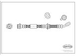 Corteco 19032485 Tubo Freno Anteriore Per Nissan Sunny Iii Hatchback (N14) Sunny Iii (N14)