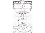 Ajusa 50147700 Set Completo Di Guarnizioni Motore Per Bmw 5 Berlina (E34) 7 (E38) 7 (E32) 5 Touring (E34)