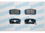 Set Pastiglie Freno Anteriori Samko Pastiglie Freno Per Daihatsu Charade Iii (G100, G101, G102) 5SP055