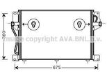 Prasco AI5130 - Condensatore Aria Condizionata Oe 1J0820411B Per A3 (8L), Tt (8N), Leon (1M1), Toledo Ii (1M2), Octavia I (1U), Bora (1J), Golf Iv (1J), New Beetle