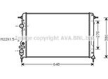 Prasco RTA2241 - Radiatore Oe 7700425842, Raffreddamento Motore Per Megane I, Megane Scenic, Scenic I