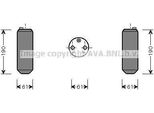 Prasco VOD108 - Essiccatore Aria Condizionata Oe 30645016 Per V70 Ii (285), XC70 (295), XC90 I (275), S80 I (184), S80 Ii (124), S60 I (384)