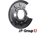 Jp Group 1464302180 - Oe 34211166108 Piastra Di Ancoraggio, Asse Posteriore Destro Per Serie 3 (E46), X3 (E83)