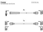 Tesla T369S Set Di Cavi Candela Set Di Cavi Candela Per Skoda 105,120 (742) 100 Berlina 105,120 (744) 130 Berlina 110 Coupé 110