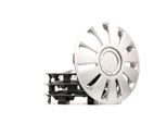 4X Coprimozzi Da 13" Copricerchi Argento Copricerchi 13 Silverstone Argo"