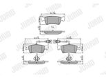 Set Di Pastiglie Freno Posteriori Jurid Per Vw Touareg (7LA, 7L6, 7L7) 573301J