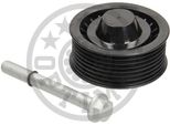 Optimal 0-N2452 Puleggia Folle Cinghia A V 75Mm Per Porsche Cayenne (9PA) Panamera