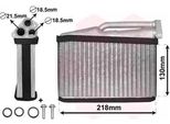 Van Wezel 06006541 Scambiatore Di Calore Riscaldamento Interno Radiatore Per Bmw 5 Berlina (E39) 5 Touring (E39) X5 (E53)