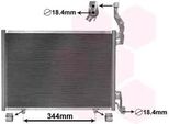 Van Wezel 18015702 - Condensatore Aria Condizionata Oe 1818911 Per B-Max, Fiesta Vi, Tourneo Connect, Transit Courier