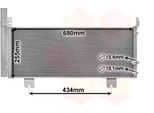 Van Wezel 56015701 Condensatore Climatizzatore Condensatore Climatizzatore Per Lexus Is Iii (GSE3, AVE3) +Essiccatore