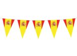 Ventaglio A Ghirlanda Spagna Articolo Rosso-Giallo 5M - Taglia Unica