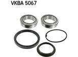 Kit Cuscinetti Ruota Posteriore Skf Per Scania 3 - Serie 147 Mm Vkba 5067